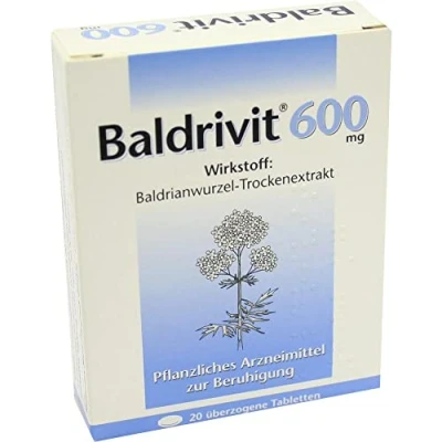 Abbildung von Baldrivit 600 mg überzogene Tabletten 20 St