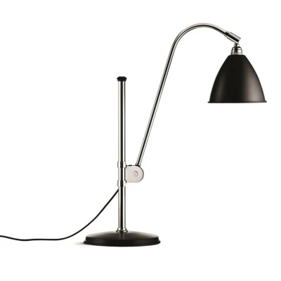 Abbildung von GUBI Bestlite BL1 Tischleuchte chrom/schwarz