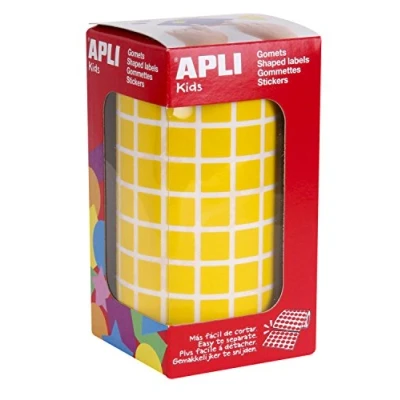 Abbildung von APLI Kids quadratisch 10 mm cuadrado gelb
