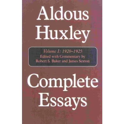 Abbildung von Complete Essays: Aldous Huxley, 1920 1925