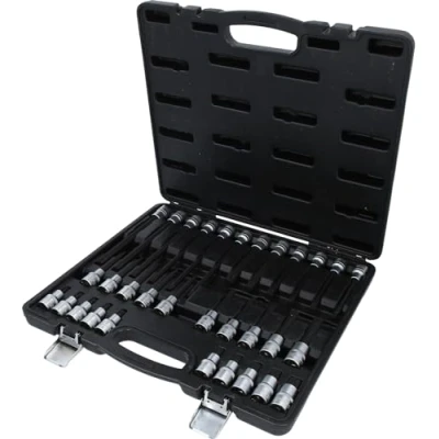 Abbildung von KS TOOLS 911.4550 Steckschlüsseleinsatz Set Chrom Vanadium Stahl Vierkant
