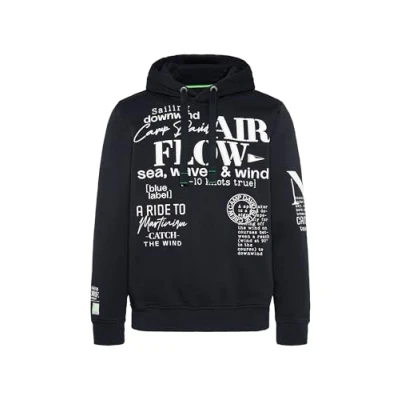 Abbildung von Camp David MIT Plakativen LOGO Prints Kapuzenpullover, Herren, Größe: XL, Navy