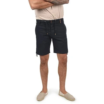 Abbildung von Indicode Jeans Idmoses Shorts, Herren, Größe: Large, Black