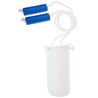 Abbildung von Sammons Preston Socken und Strumpf Aid mit integriertem Schaum Handgriffen, Erwachsen Größe Easy On Off Aide 30&quot; Rope &amp; Foam Grip, Pull Assistenten,