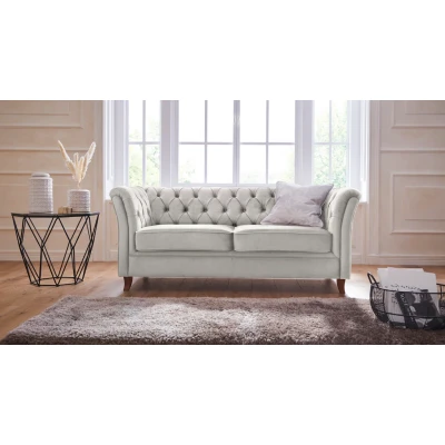Abbildung von Home affaire Chesterfield Sofa &quot;Reims&quot;, mit echter Knopfheftung, hochwertige Verarbeitung