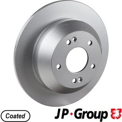 Abbildung von JP GROUP 3563201700 Bremsscheibe Hinterachse 302 11 5 innenbelüftet beschichtet HYUNDAI: Santa FE 3, 2, Grand Fé, KIA: SORENTO 2