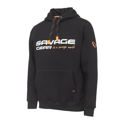 Abbildung von Savage Gear Cosmo Hoodie Black Ink Size M Vis trui