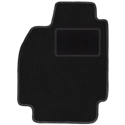 Abbildung von Wielganizator Automatte Passend für Renault Megane II CC Coupé, Cabrio 2003 2010 Velours Autozubehör Praktische Fußmatte Auto 1 teilig schwarz