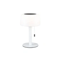 Abbildung von Paulmann 946.06 Solar Akkuleuchte Bartja IP44 dimmbar 2700K Weiß H:24cm