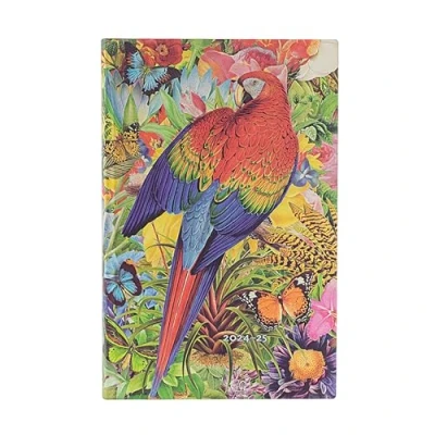 Abbildung von Tropical Garden (Nature Montages) Maxi 18 month Vertical Softcover Flexi Dayplanner 2025 (Elastic Band Closure)