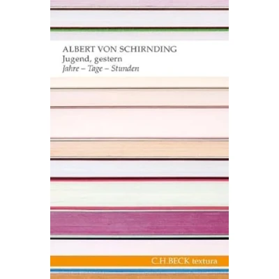 Abbildung von Jugend, gestern: Jahre Tage Stunden. Mit einem Nachwort von Rainald Goetz (textura)