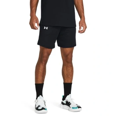 Abbildung von Under Armour Baseline Short kurze Sporthose, Herren, Größe: 3XL, Black/white