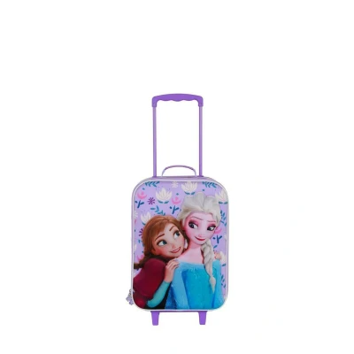 Abbildung von Disney Die Eiskönigin 2 (Frozen 2) Beauty Soft 3D Trolley Koffer, Lila, 17 x 33 52 cm, Kapazität 26 L