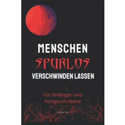 Abbildung von Menschen spurlos verschwinden lassen: Lustiges liniertes Notizbuch A5 Format als kreative Geschenkidee für Büro, Familie und Freunde sowie Abschiedsgeschenk Kollegen