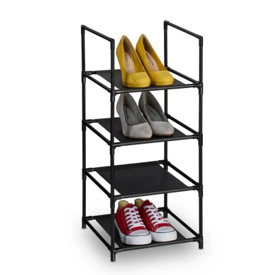 Abbildung von relaxdays Schuhregal schmal, 4 Ebenen