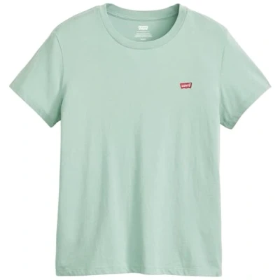 Abbildung von Levi&#039;s Perfect TEE Tshirt print, Damen, Größe: XS, Blue surf