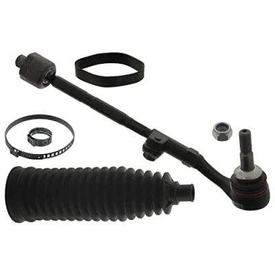 Abbildung von FEBI BILSTEIN 43508 Spurstange Vorderachse rechts mit Schellen, Dichtring, Lenkmanschetten BMW: 3 Touring, Limousine, 1 Schrägheck