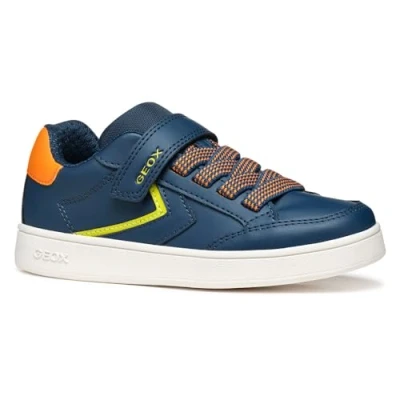 Abbildung von Geox J ECLYPER Boy A Sneaker, Navy/Lime Green, 28 EU