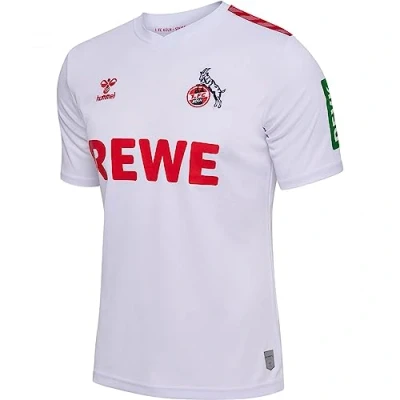 Abbildung von Hummel 1. FC KÖLN 23/24 HOME FußballTrikot, Herren, Größe: 3XL, White/true red