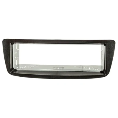 Abbildung von tomzz Audio 2408 028 Radioblende Metallschacht kompatibel mit Citroen C1 Peugeot 107 Toyota Aygo schwarz