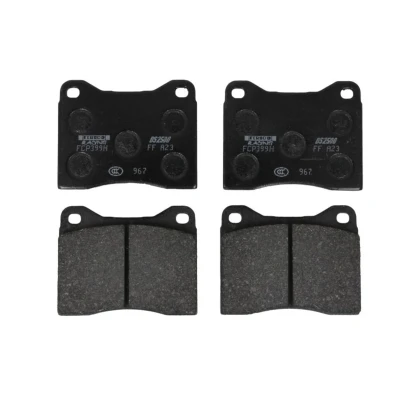 Abbildung von FERODO RACING FCP1399H Bremsbelagsatz PEUGEOT: 207 Schrägheck, 206 2008 Kombi, CITROËN: C2 C4 I DS3 Schrägheck