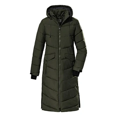 Abbildung von Killtec KOW Daunenjacke, Damen, Größe: 36, Dunkel oliv