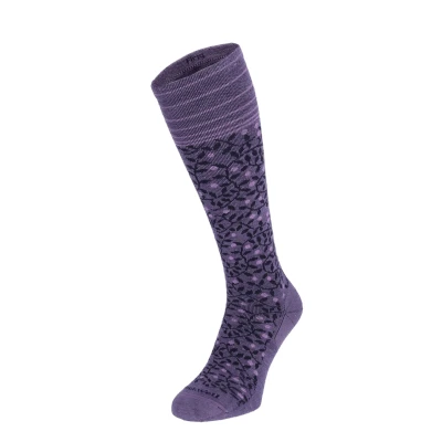 Abbildung von Sockwell Kompressionsstrümpfe Damen New Leaf Lila Bambus 35 38