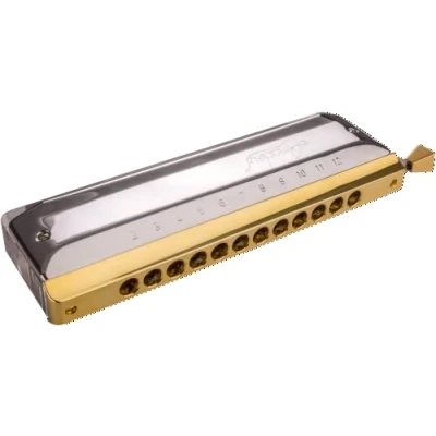 Abbildung von HOHNER Mundharmonika, Amadeus 48, chromatisch