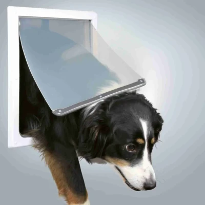Abbildung von TRIXIE 2 Wege Freilauftür für Hunde, mit Tunnel