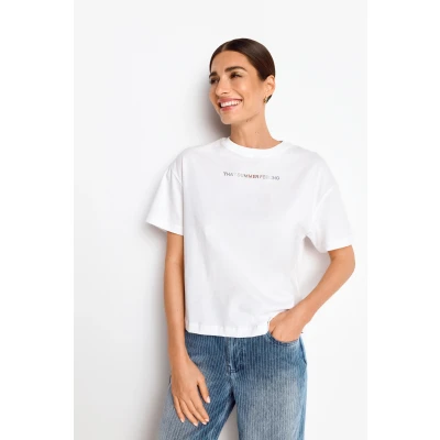 Abbildung von Rich &amp; Royal T Shirt Mit Glitzer Print