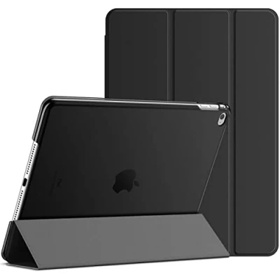 Abbildung von JETech Hülle für iPad Air 2, Schutzhülle mit Ständer Funktion und Auto Schlaf/Wachen (Schwarz)