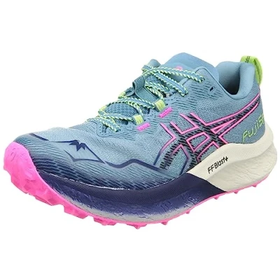Abbildung von Asics FUJI Speed 2 Laufschuh Trail, Damen, Größe: 37.5, Gris blue black Schuhe