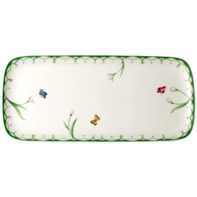 Abbildung von Villeroy &amp; Boch Colourful Spring Kuchenplatte rechteckig 35x16cm