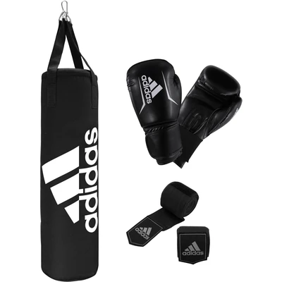 Abbildung von adidas Performance Boxsack &quot;adidas Performance&quot;, (Set, mit Bandagen Boxhandschuhen)
