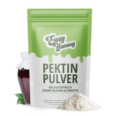 Abbildung von Easy Yummy Pektin Pulver (250 g), Veganes Gelatine Pulver, für Marmelade