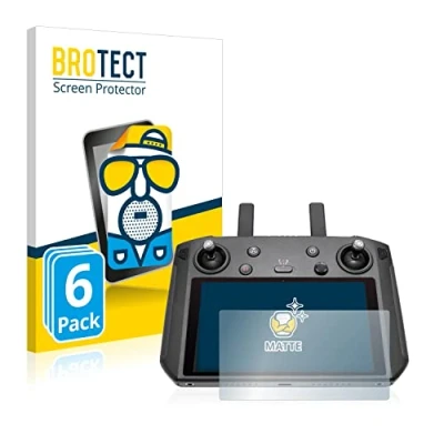 Abbildung von BROTECT Entspiegelungs Schutzfolie für DJI Smart Controller (6 Stück) Matte Displayschutz Folie, Anti Reflex, Fingerprint