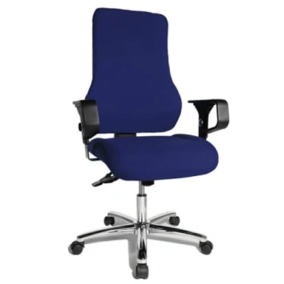Abbildung von Topstar Bürostuhl Top Point SY Deluxe inkl. Armlehnen blau