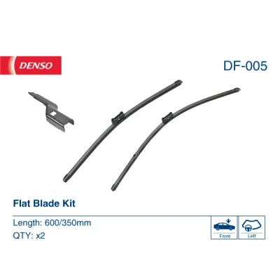 Abbildung von Scheibenwischer Denso DF 005 Rahmenlos FIAT: 500 Schrägheck, C Cabrio, 500e, FORD: KA RENAULT: Zoe
