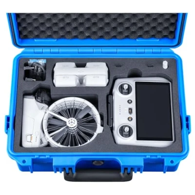 Abbildung von Lykus Titan FP110 Wasserdicht Tasche/Koffer/Case für DJI Flip Drohne und RC 2/RC N3, Unterstützung bis zu 7 Akkus [NUR Koffer]