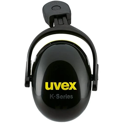 Abbildung von Uvex 2600214, Helm, Schwarz, Gelb, ABS, Polyvinylchlorid (PVC), 30 dB, 230 g