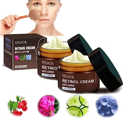 Abbildung von Retinol Anti Aging Wrinkle Removal Skin Firming Cream, Eelhoe Cream Aging, Facial for Day&amp;Night (2)