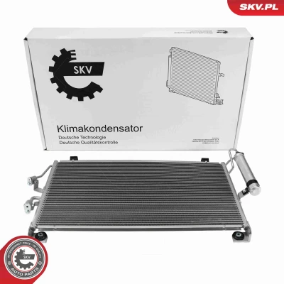 Abbildung von ESEN SKV 86SKV474 Klimakondensator mit Trockner Aluminium 714mm MITSUBISHI: Outlander I SUV (CU) 2.0 Turbo R 4WD, 2.0, 2.4 4WD