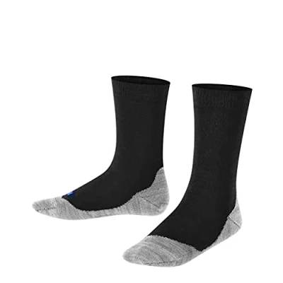 Abbildung von FALKE Unisex Kinder Socken Active Sunny Days, Baumwolle, 1 Paar, Schwarz (Black 3000), 35 38