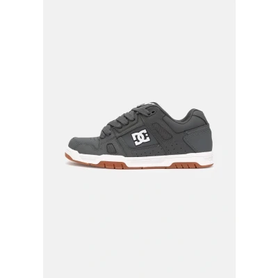 Abbildung von DC Shoes STAG Skateschuh, Größe: 40, Grey/gum Leder und lederimitat