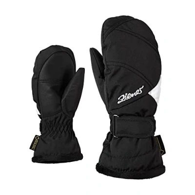 Abbildung von Ziener Skihandschuhe LIA GTX Mitten Fingerhandschuh für Kinder, Größe: 4, Black