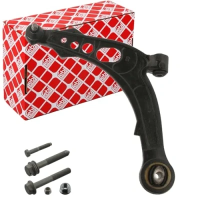Abbildung von FEBI BILSTEIN 40670 Querlenker mit Schraubensatz, Mutter Vorderachse links, unten Stahlguss FIAT: Punto II Schrägheck