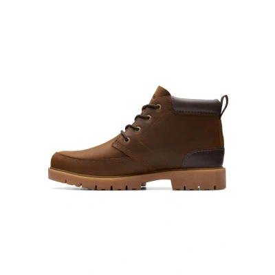 Abbildung von Clarks Rossdale MID G Schnürstiefelette, Herren, Größe: 40, Beeswax leather Schuhe
