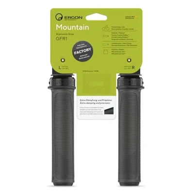 Abbildung von Ergon GFR1 Factory Fahrradgriff MTB Gravity, Freeride Frozen Stealth