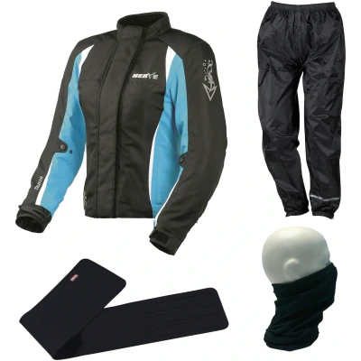 Abbildung von NERVE Motorradkombi, (Set, 4 tlg.)