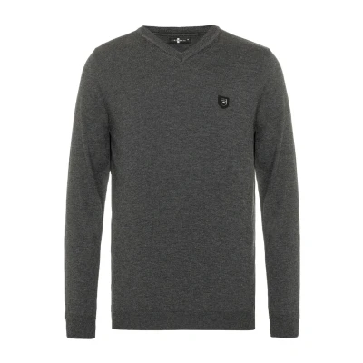 Abbildung von Cipo &amp; Baxx Strickpullover, Herren, Größe: Large, Anthracite